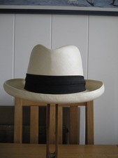 DOBBS SHANTUNG PANAMA HAT