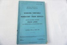 1976 Southern Region Railway