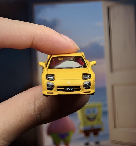 Yellow jdm rx7 fd3s - 1:64,