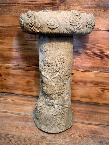 Stone garden log style - stone,