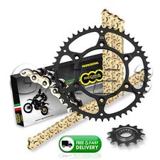 Suzuki DRZ400E Chain & Steel Sprocket 2000-2010 Regina ZRE Z Ring Chain 2 X Link