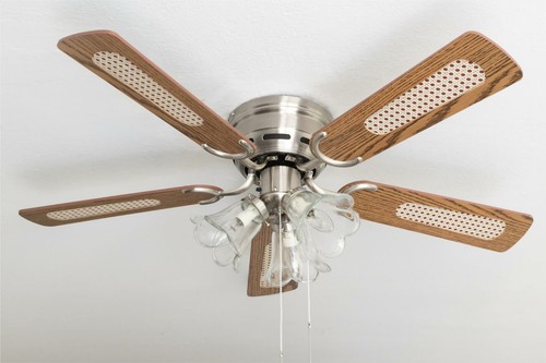 Flush mount ceiling fan light