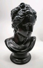 Lawrence liewely bowen ceramic bust sculptures Black Decoration Rare