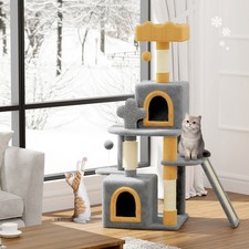 131cm Cat Tree Tower Scratching Posts Multilevel Cat Climbing House with Condos 