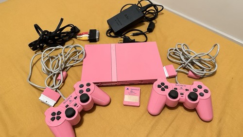 Rare sony ps2 slim pink - sony,