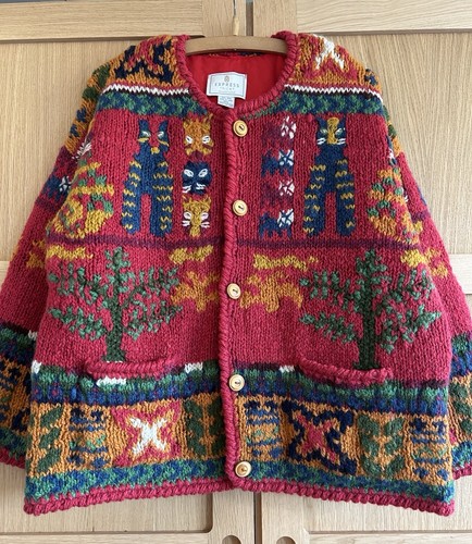 Vintage express tricot cat - tricot,