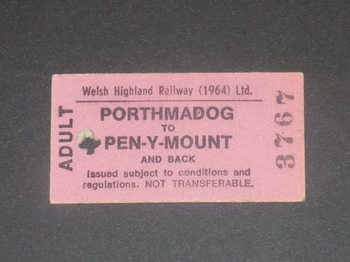 Welsh highland railway - welsh,
