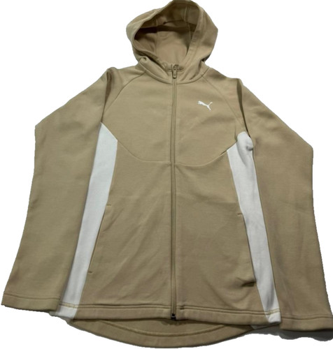 Women beige puma zip up - women's,