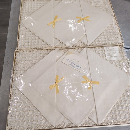 Vintage table mat set 8 - vintage,