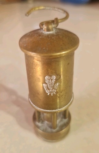 Vintage miniature brass miners - vintage,