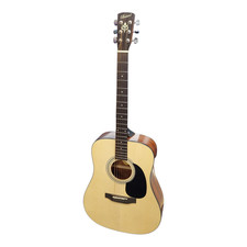 Bristol BD-16 Dreadnought Acoustic Guitar - Natural Finish