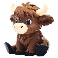 Highland Cow Figurine Highland