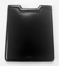 Brioni Black Leather Tablet Case Immaculate
