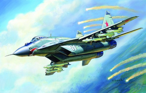 Zvezda 144 mig plastic - mig-29,