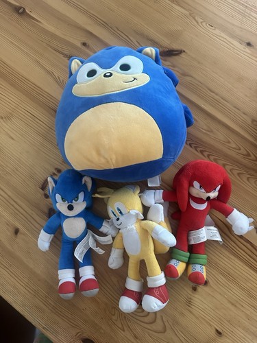 Sonic the hedgehog plush - sonic,