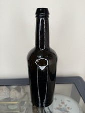 Antique 3 Part Mould Blown Wine Bottle - 19th Century