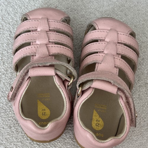 Bobux step pink - bobux, leather