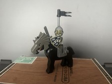 Lego Castle Minifigures Black „Three Lions” Knoght Of My Own Creation GEM