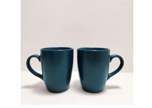 Emarald blue coffee mug - blue, of
