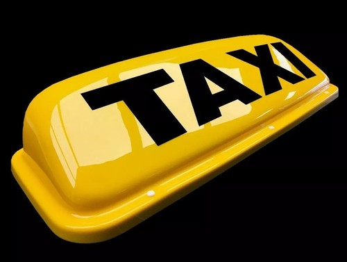 Taxi roof sign - roof,