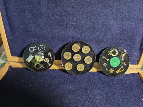 Resin coasters steampunk - 2,