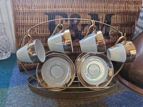 Vintage lustre ware espresso - ware,