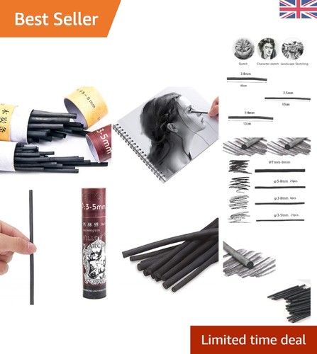 Natural willow charcoal sticks - willow,