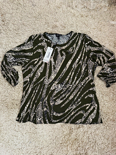 Saloos green animal print - saloos,