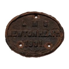 Railwayana LMS 1931 Newton