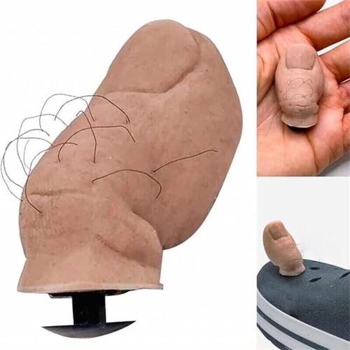 Funny toe shoe charms - toe,