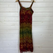 PHOOL Dress Size UK 10 Red