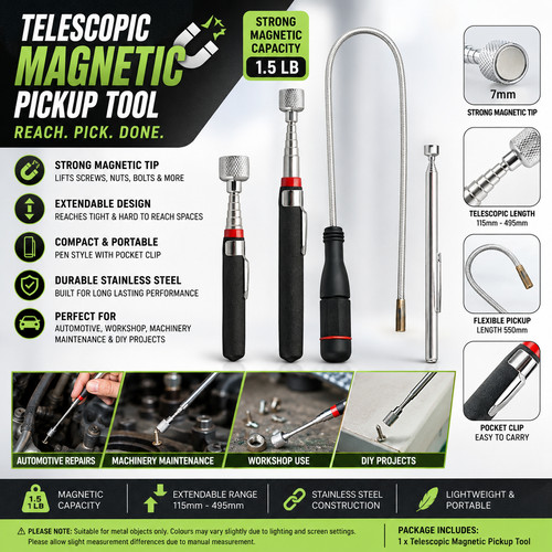 Telescopic magnetic pickup - magnetic,