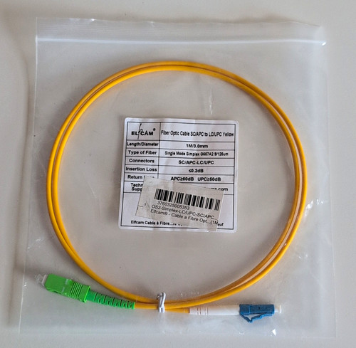 Elfcam fiber optic cable - fiber,