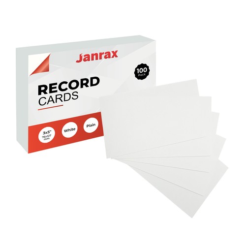 Pack 100 white plain - pack,