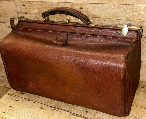 Antique large brown english - brown,