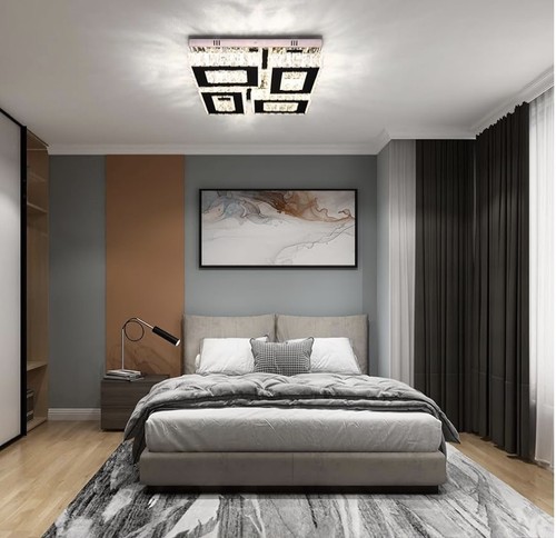 Crystal ceiling light led - light,