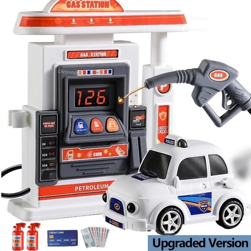 Gas station toy kids - toy,
