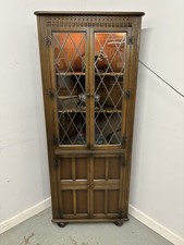 Vintage Leaded Glass Corner