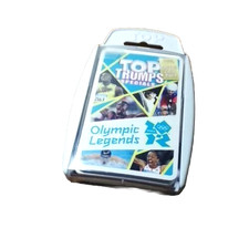 Top Trumps Olympic Legends London 2012 Cards Game by Winning Moves Complete Set