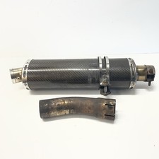 ♻️ Suzuki Sv 650 S 1999 - 2002 Delkevic Exhaust Silencer End Can & Link Pipe ♻️