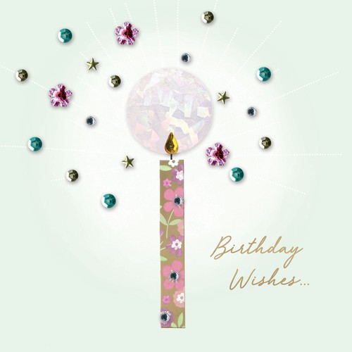 Jewelled handmade embellished - handmade,