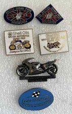 1980's John Player Trophy, Donington - British Grand Prix Bike Racing Badges