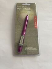 Joblot 10 x Kikkerland Soft Beam Pen Light Pocket Torch LED