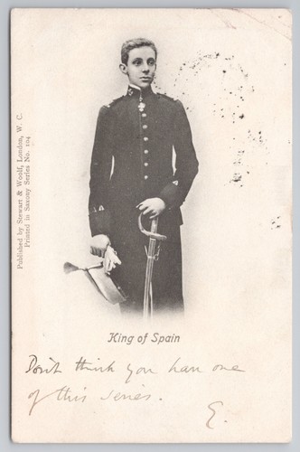 King spain alfonso xiii - alfonso,