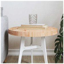 Round Table Top Natural Pine