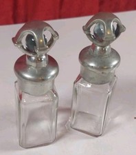 Vintage Glass Cruet Set