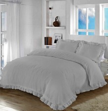 Frilled Duvet Quilt Cover Set