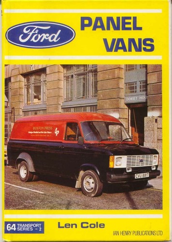 Ford panel vans model - vans, b