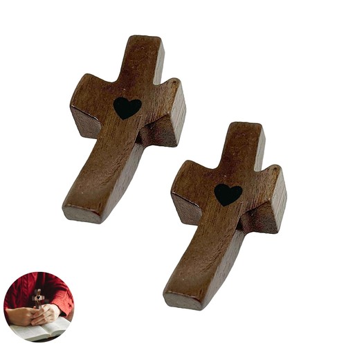 Leequnq pcs wooden cross - 2,
