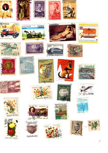 Mixture foreign stamps - mixture,